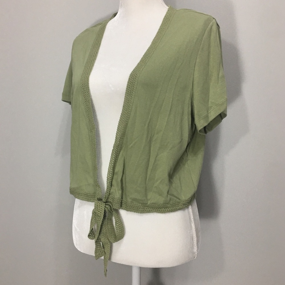 Avenue Top Woman’s Blouse Olive Green cover SZ 2X